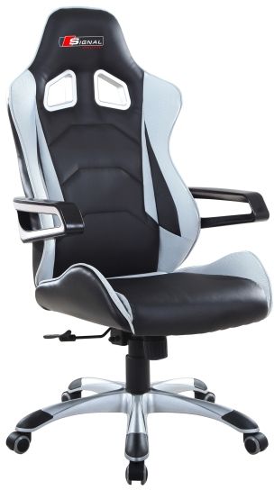 Sackville kontorsstol - Svart/Gr�